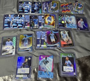 HUGE Manchester City Bundle Inc. Autos, Patches and Low Num- Read Description ￼ for sale on Ebay