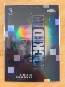 Gianluigi Donnarumma Locked In Refractor Manchester City 2026 Chrome for sale on Ebay