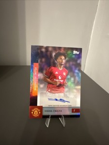 Joshua Zirkzee Auto Manchester United Team Set 25/26 for sale on Ebay
