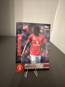 Ayden Heaven /199 Manchester United Team Set 25/26 for sale on Ebay