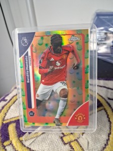 Bendito Mantato Pineapple 🍍 Sp Manchester United Topps Chrome Rookie for sale on Ebay