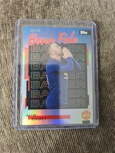 Topps Manchester United Team Set 25/26 - Wayne Rooney Bona Fide Baller /150 for sale on Ebay