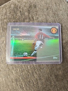 topps Manchester United team set Collectors Corner Ryan Giggs /199 for sale on Ebay
