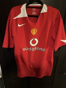 Original Nike Manchester United 2004/2005 Home Shirt Mens Large L for sale on Ebay