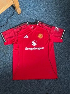 Manchester United Home Football Shirt Size 3XL, see description for size detail for sale on Ebay