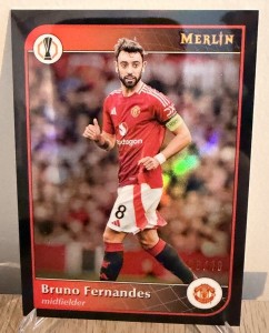 Bruno Fernandez /10 Manchester United Topps Merlin for sale on Ebay