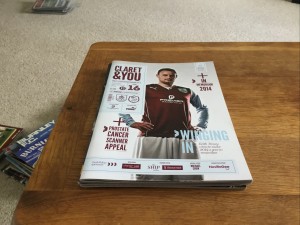 Burnley V Sheffield Wednesday 18th January 2014 Programme for sale on Ebay