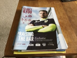 Burnley V Wigan Athletic 21st April 2014 Programme  for sale on Ebay
