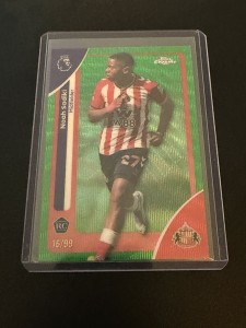 Topps Chrome Premier League 2025/26 Sunderland Noah Sadiki - Numbered 16/99 for sale on Ebay