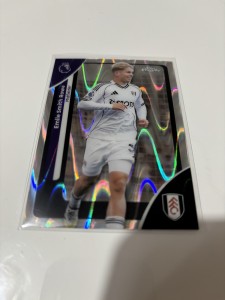 2026 Topps Chrome Premier League Emile Smith Rowe Fulham Silver Wave for sale on Ebay
