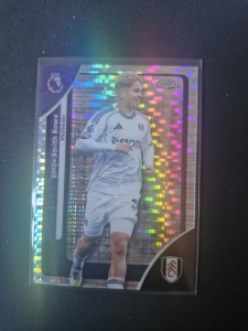 Topps Chrome Premier League 2026 Emile Smith Rowe Pulsar Refractor Fulham for sale on Ebay
