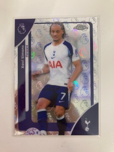 TOPPS LOGOFRACTOR PL 2026 XAVI SIMONS TOTTENHAM BASE . for sale on Ebay