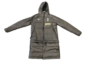 Nike Tottenham Hotspur Black Bench Coat Getir Sponsor Pre Loved Sporting Goods  for sale on Ebay