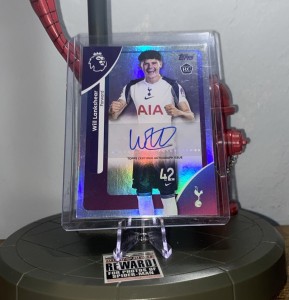 Topps Premier League 25/26 Tottenham Will Lankshear Base Auto for sale on Ebay