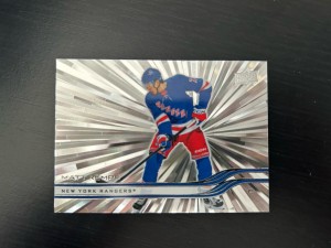 2025-26 Upper Deck Series 2 Base Outburst Parallel Matt Rempe New York Rangers for sale on Ebay