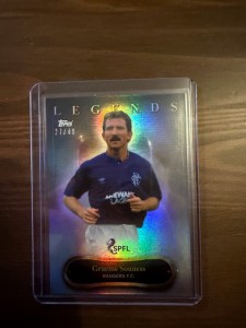 Graeme Souness /49 | Topps SPFL 2023-24 Legends Rangers Refractor football card for sale on Ebay
