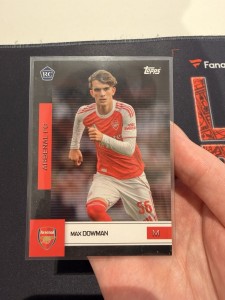 Topps 2025/26 Arsenal Team Set Max Dowman Rookie Card RC for sale on Ebay