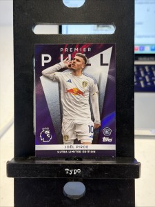 Joël Piroe Premier Pull Topps Premier League 25/26 Leeds United ROOKIE CARD for sale on Ebay