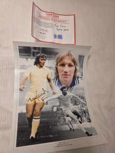 Tony Currie signed photo autograph Leeds United Football COA  for sale on Ebay