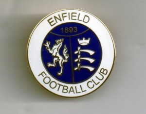 ENFIELD FC BADGE for sale on Ebay