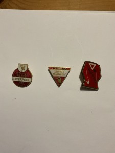 liverpool fc pin badges 3 badges from 1980s for sale on Ebay