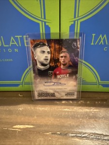 Topps Chrome Premier League West Ham Jarrod Bowen Superstar Sensations Auto /25 for sale on Ebay