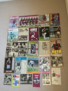 Shoot,Match & Goal football magazine Player & Team poster WEST HAM (set 7) for sale on Ebay