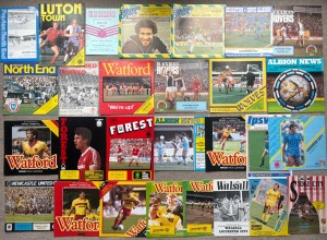 LEICESTER CITY  FC 1980s AWAY FOOTBALL PROGRAMME COLLECTION Memorabilia JOB LOT for sale on Ebay