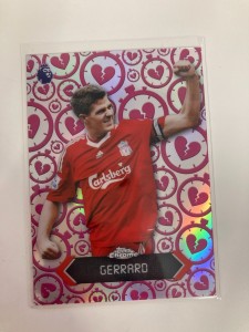 TOPPS PREMIER LEAGUE CHROME  2026 STEVEN GERRARD LIVERPOOL HEARTBREAKER for sale on Ebay