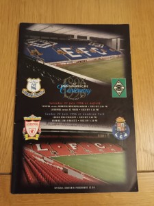 1996 Sir John Moores Centenary Tournament Programme Everton Liverpool Porto for sale on Ebay