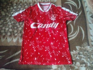 RARE FOOTBALL SHIRT - LIVERPOOL FC HOME RETRO 1989 - 1991 SIZE XS for sale on Ebay