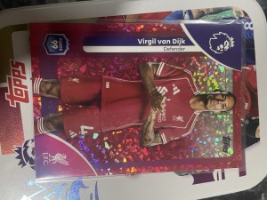 Topps Virgil Van Dijk Premier League 2025/2026 Liverpool Numbered 2/5 for sale on Ebay