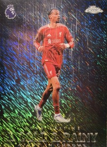 Hugo Ekitike Topps Chrome CASE HIT A Cold And Rainy Night In Chrome Liverpool Fc for sale on Ebay