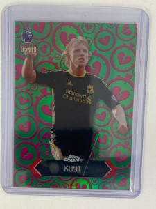 TOPPS PREMIER LEAGUE CHROME 2026 DIRK KUYT LIVERPOOL HEARTBREAKER 5/99. for sale on Ebay