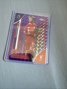 Topps Premier League Chrome Trent Kone Doherty Liverpool Rookie /75 Geometric for sale on Ebay
