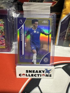 Estevao RC /50 True Gold Topps Chrome Premier League 2026 Chelsea Rc for sale on Ebay