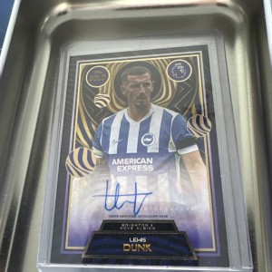 Topps Gold Premier League 2025/26 Lewis Dunk Auto Card Brighton for sale on Ebay