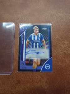 Topps Chrome Premier League 2026 Brighton - Tom Watson rookie card 7/10 Auto for sale on Ebay