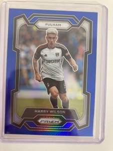 PANINI PRIZM PREMIER LEAGUE 23/24 HARRY WILSON FULHAM BLUE 62/299 for sale on Ebay