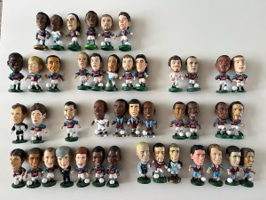 Job Lot Of 43 Aston Villa Corinthian Figures Inc Rare Wright Joachim & McGrath for sale on Ebay