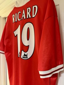Middlesbrough FC 1998/1999 Erreà Home Shirt #19 Ricard XL for sale on Ebay