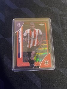 Dango Ouattara Topps Premier League Chrome 2025-26 Black Wave /10 - Brentford for sale on Ebay