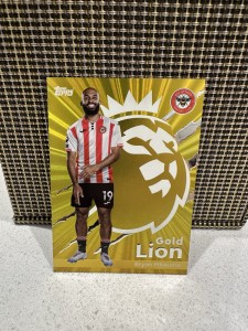 Topps Premier League 2025/26 Bryan Mbuemo Gold Lion Brentford for sale on Ebay