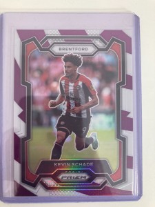 PANINI PRIZM PREMIER LEAGUE 23/24 KEVIN SCHADE BRENTFORD PARALLEL 18/92 for sale on Ebay