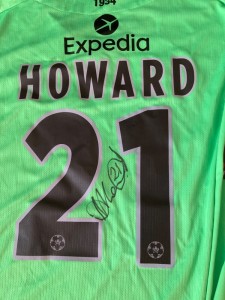 Wrexham Football Shirt Mark Howard signed match branded certified authenticity for sale on Ebay