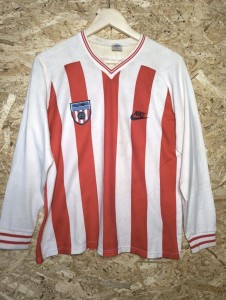 Vintage 1980s Nike Sunderland Players Match Worn Player Shirt Number 14 for sale on Ebay