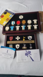 Tottenham Hotspur f c enamel badges for sale on Ebay