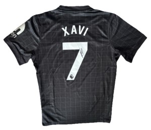 XAVI SIMONS Hand Signed 25/26 Tottenham Spurs Away Football Shirt Proof/COA for sale on Ebay