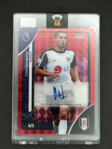 Clint Dempsey Auto /5 2025-26 Topps Chrome Premier League Fulham for sale on Ebay