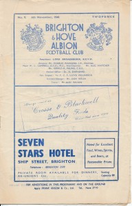 Brighton v Newport County 1948/1949 - Football Programme for sale on Ebay